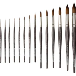 Da Vinci - Serie 5522, Colineo, Set di pennelli tondi per acquerello
