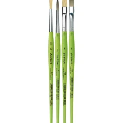 Da Vinci -Serie 4203, Fit Synthetics, Set di 4 pennelli
