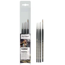 Da Vinci - Serie 5352, Maestro, Set di pennelli per miniture