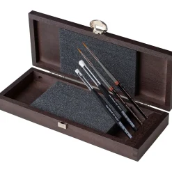 Da Vinci - Serie 4027, Miniature Painting Box, Set da 4 pennelli