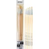 Da Vinci - Serie 5295, Synthetic Bristle, Set da 5 pennelli tondi