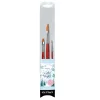 Da Vinci - Serie 5410V, Set di pennelli per acquerello Winter Wonder