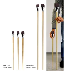 Da Vinci - Top Serie 7188 e 7189, pennelli per acrilico a manico lungo