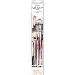 Da Vinci - Urban Watercolor Journey, Schlepper Crew Set
