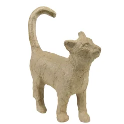Décopatch - Gatto in cartapesta