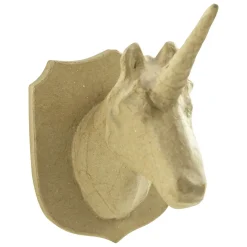 Décopatch - Trofeo unicorno in cartapesta