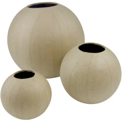 Décopatch - Vaso tondo in cartapesta