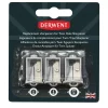 Derwent - Lame di ricambio per temperino doppio, 3 pezzi