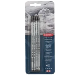 Derwent - Set da 4 matite di grafite acquerellabili