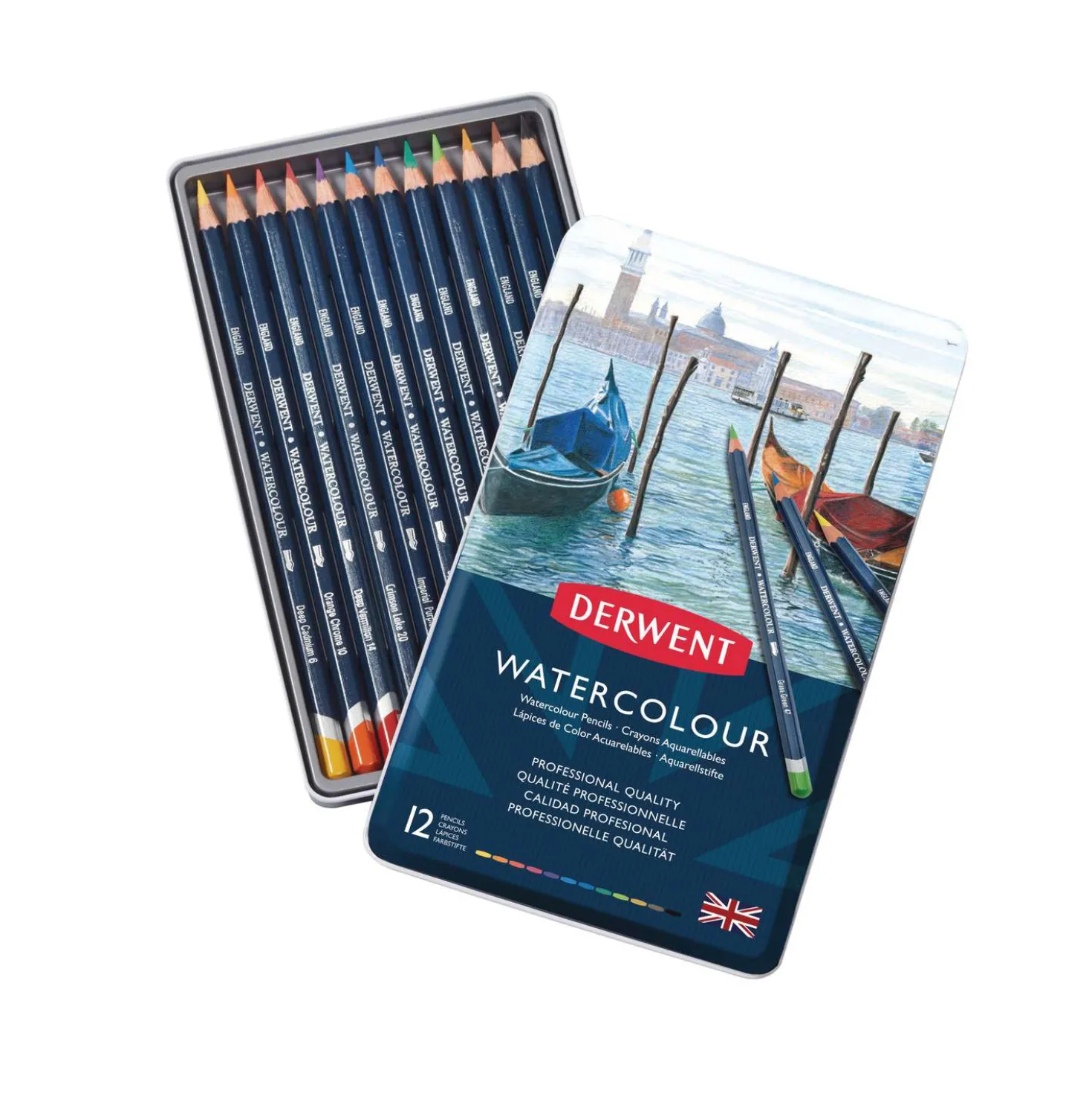 Derwent - Watercolour, Set di matite acquerellabili