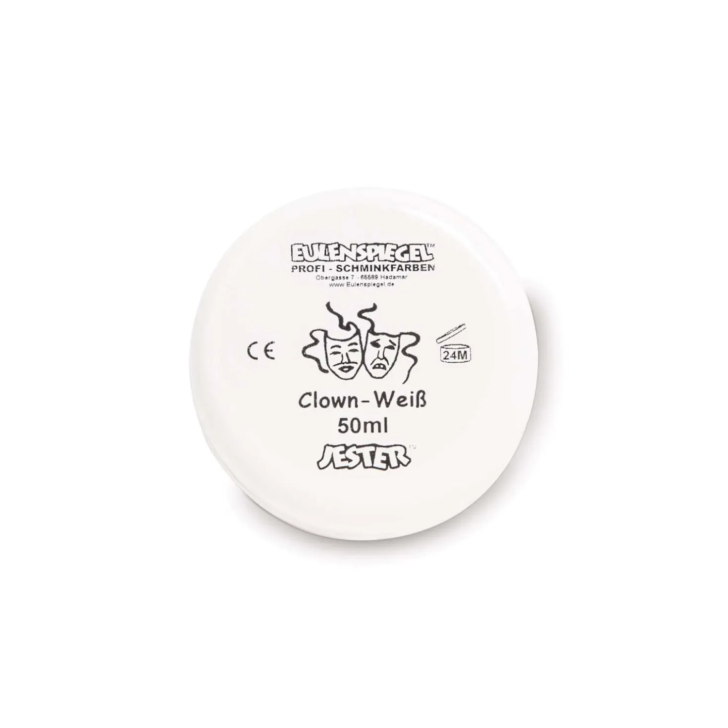Eulenspiegel - Trucco bianco clown