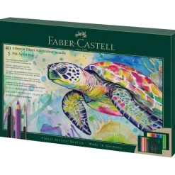 Faber-Castell - Albrecht Dürer & Pitt Artist Pen, Set regalo con 46 pezzi