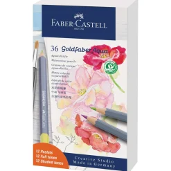 Faber-Castell - Goldfaber Aqua, Set regalo da 36