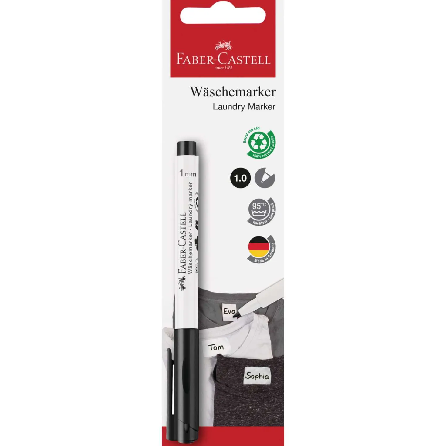 Faber-Castell - Marker per tessuto