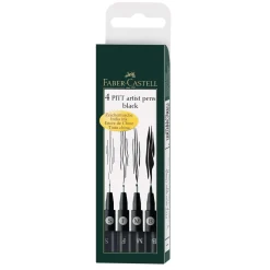 Faber-Castell - Pitt Artist Pen, Set di penne a inchiostro