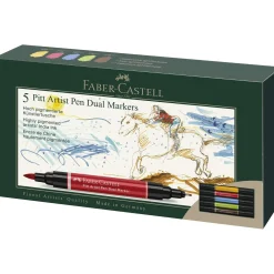 Faber-Castell - Pitt Artist Pen Dual Marker, set in astuccio di cartone