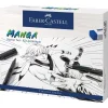 Faber-Castell - Pitt Artist Pen, Manga Starter Set