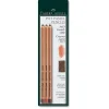 Faber-Castell - Pitt, Set da 3 matite pastello