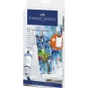 Faber-Castell - Set da 12 colori acrilici