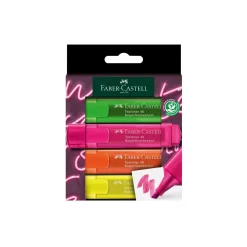 Faber-Castell - Set di evidenziatori TL46 Neon