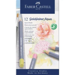 Faber-Castell - Set di matite colorate acquerellabili Goldfaber Aqua