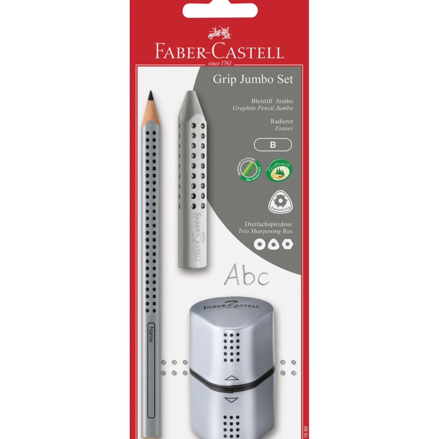 Faber-Castell - Set di matite Jumbo Grip