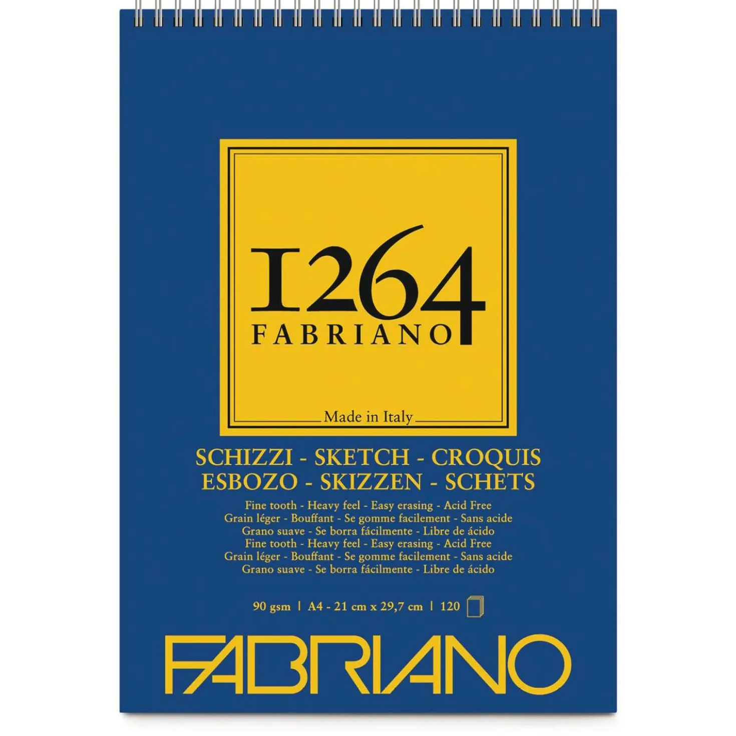 Fabriano - 1264, Blocco da disegno spiralato