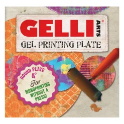 Gelli Arts - Lastre per stampa in gel, tonde