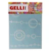 Gelli Arts - Stencil con motivi