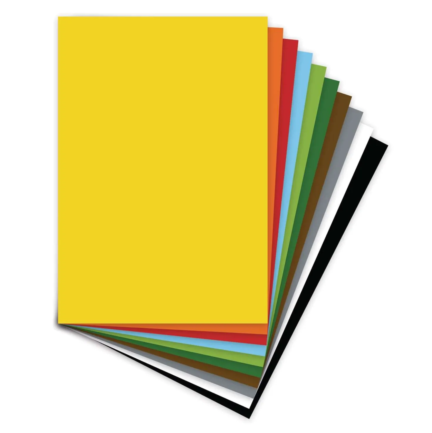 Gerstaecker - Assortimento di carta colorata, 100 fogli
