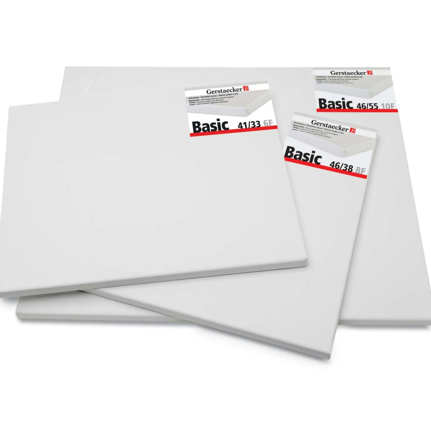 Gerstaecker - Basic set, set di 3 telai telati