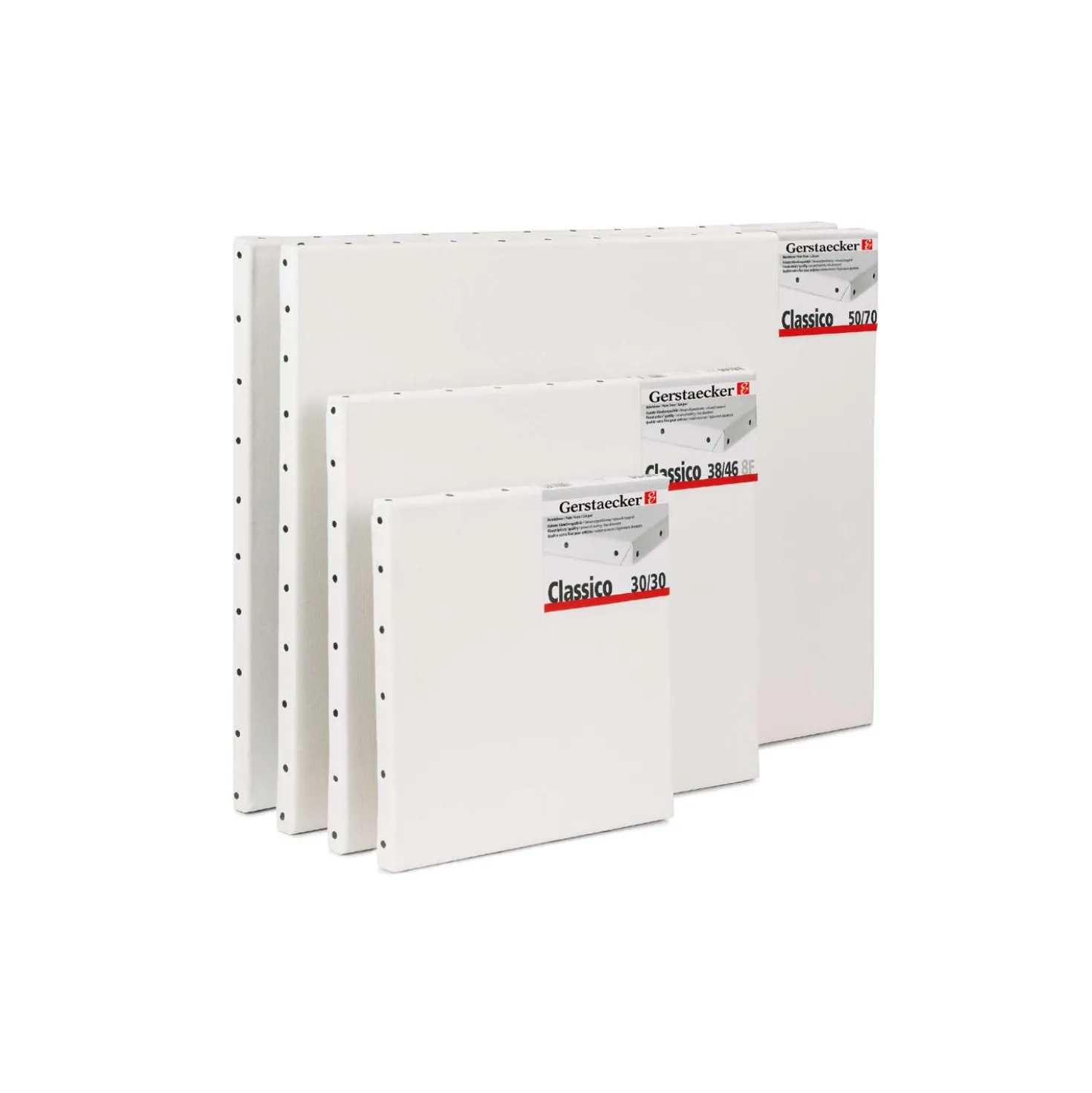 Gerstaecker - Classico 1, telaio telato in puro lino 450 g/m²