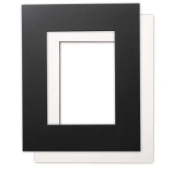 Gerstaecker - Galleria, Passepartout pretagliato con anima nera