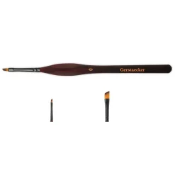 Gerstaecker - Pennello ergonomico per dettagli, obliquo