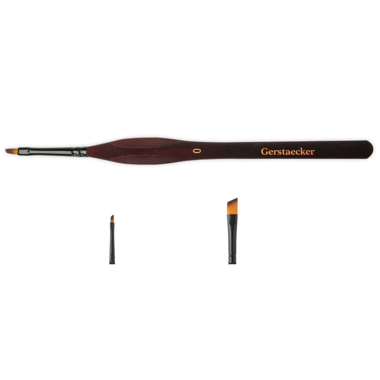 Gerstaecker - Pennello ergonomico per dettagli, obliquo