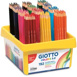 Giotto - Colors 3.0, Set da 192 matite colorate per la scuola