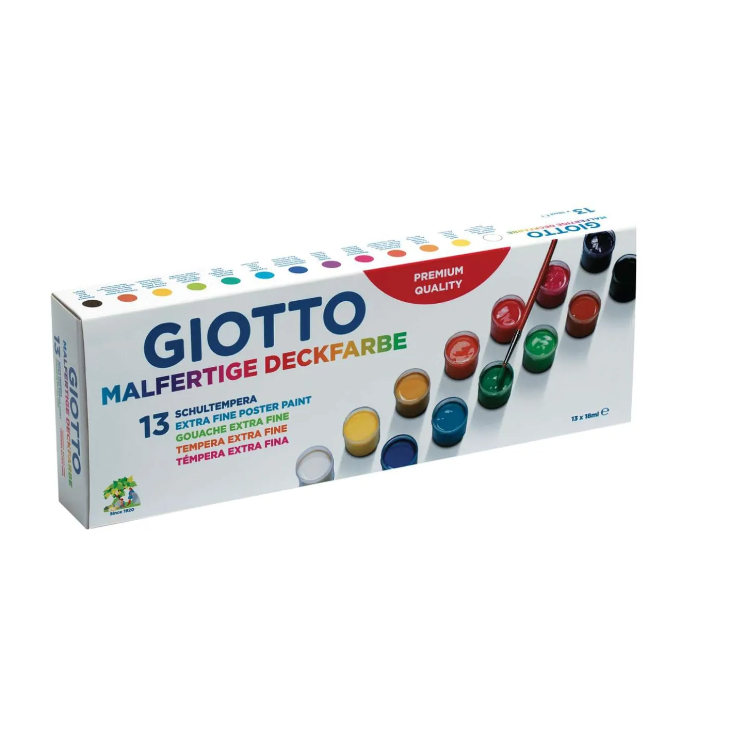 Giotto - Set di tempera extrafine per la scuola