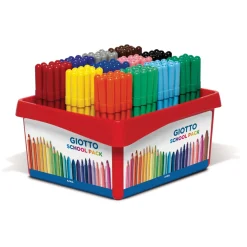 Giotto - Turbo Color, Set di pennarelli, confez. per la scuola