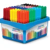 Giotto - Turbo Maxi, Set per la scuola con 108 pennarelli