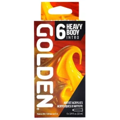 Golden - Heavy Body, Set introduttivo di colori acrilici