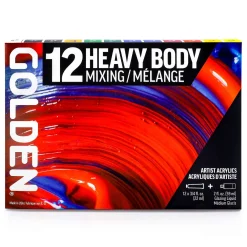 Golden - Heavy Body, Set Mixing di colori acrilici