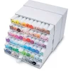 Graph'it - Box da 60 marker Brush & Extra fine