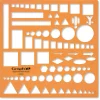 Graph'IT - Stencil da disegno Gabarit OTAN