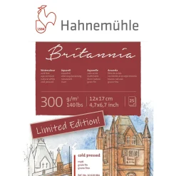 Hahnemühle - Britannia, Blocco per acquerello in edizione limitata