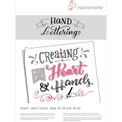 Hahnemühle - Hand Lettering, Blocco per calligrafia