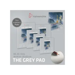 Hahnemühle - The Grey Pad, blocco per schizzi