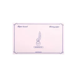 Herbin - Carta assorbente rosa, confez. da 10
