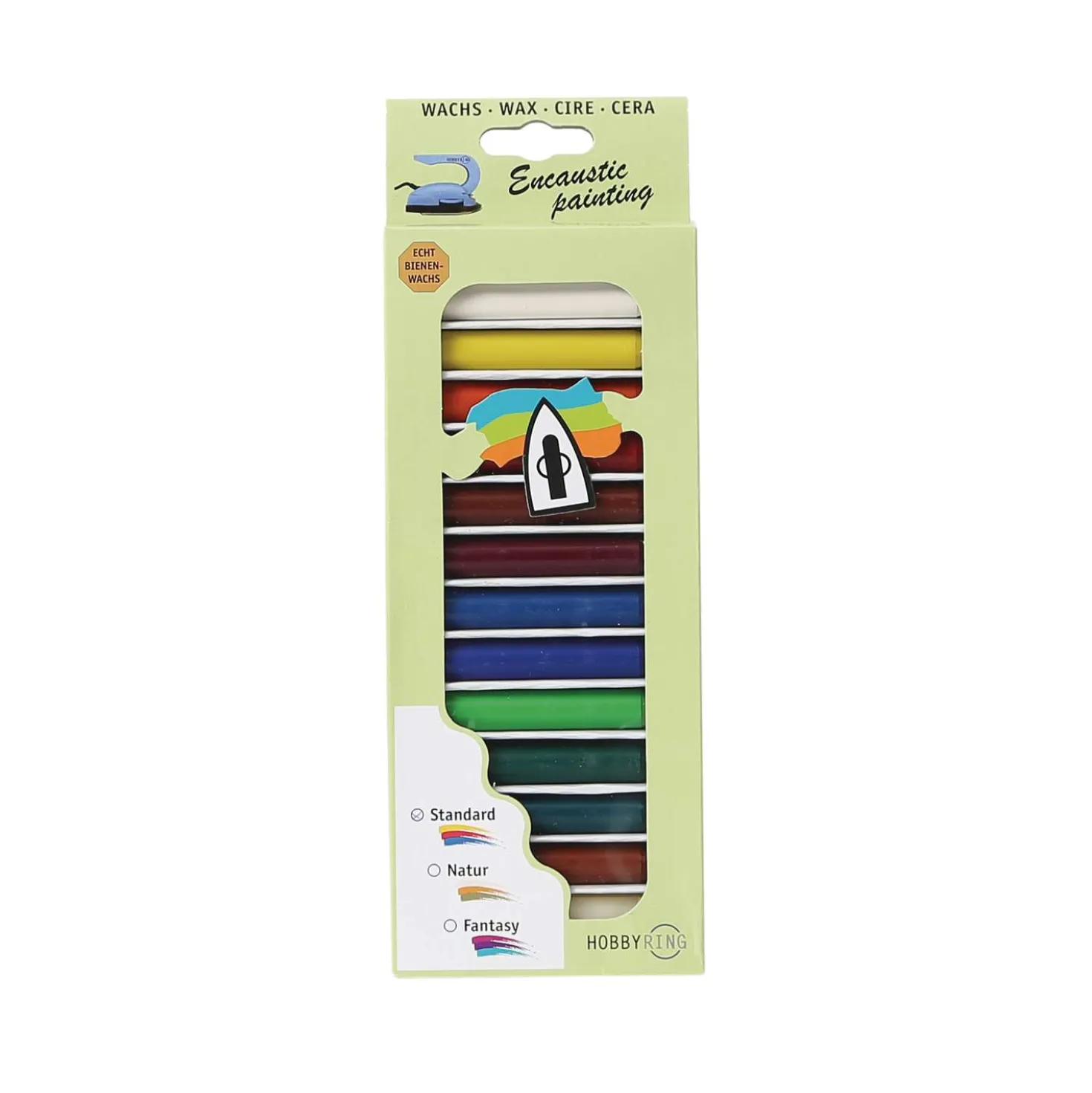 Hobbyring - Set di colori a cera per encausto