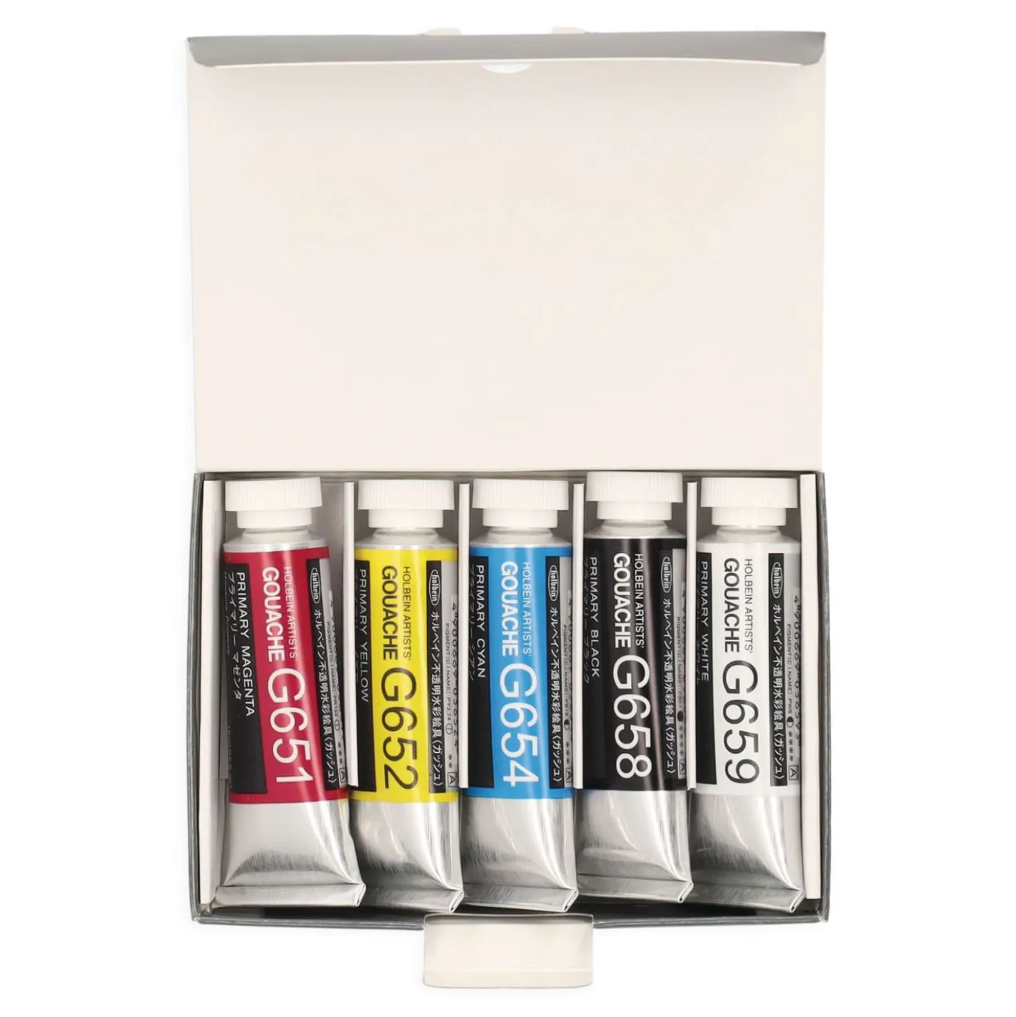 Holbein - Artists' Gouache, Set colori primari