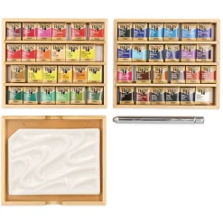Holbein - HPN, Set da 48 acquerelli in mezzi godet + accessori